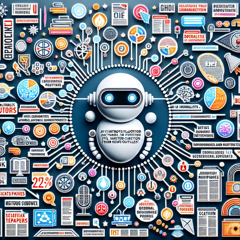 AI Chatbots Favor Journalistic Sources: 25% of Citations from News Outlets!