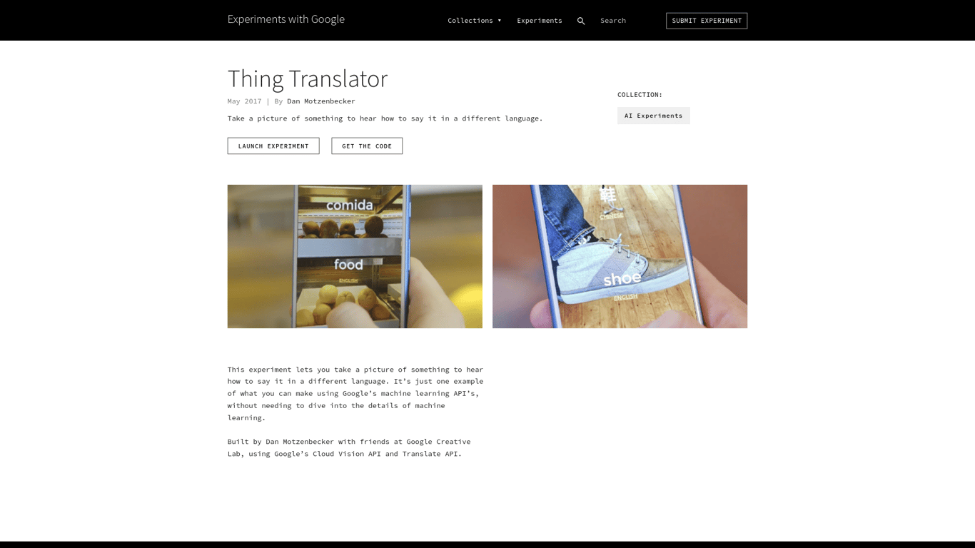 Thing Translator