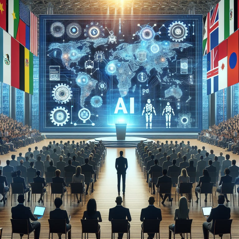 Tech Giants Unveil Latest AI Innovations at Global Conference