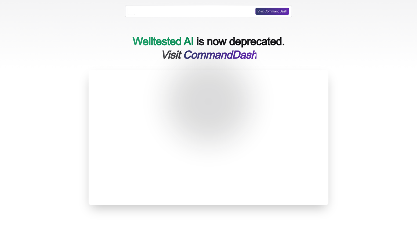 Welltested