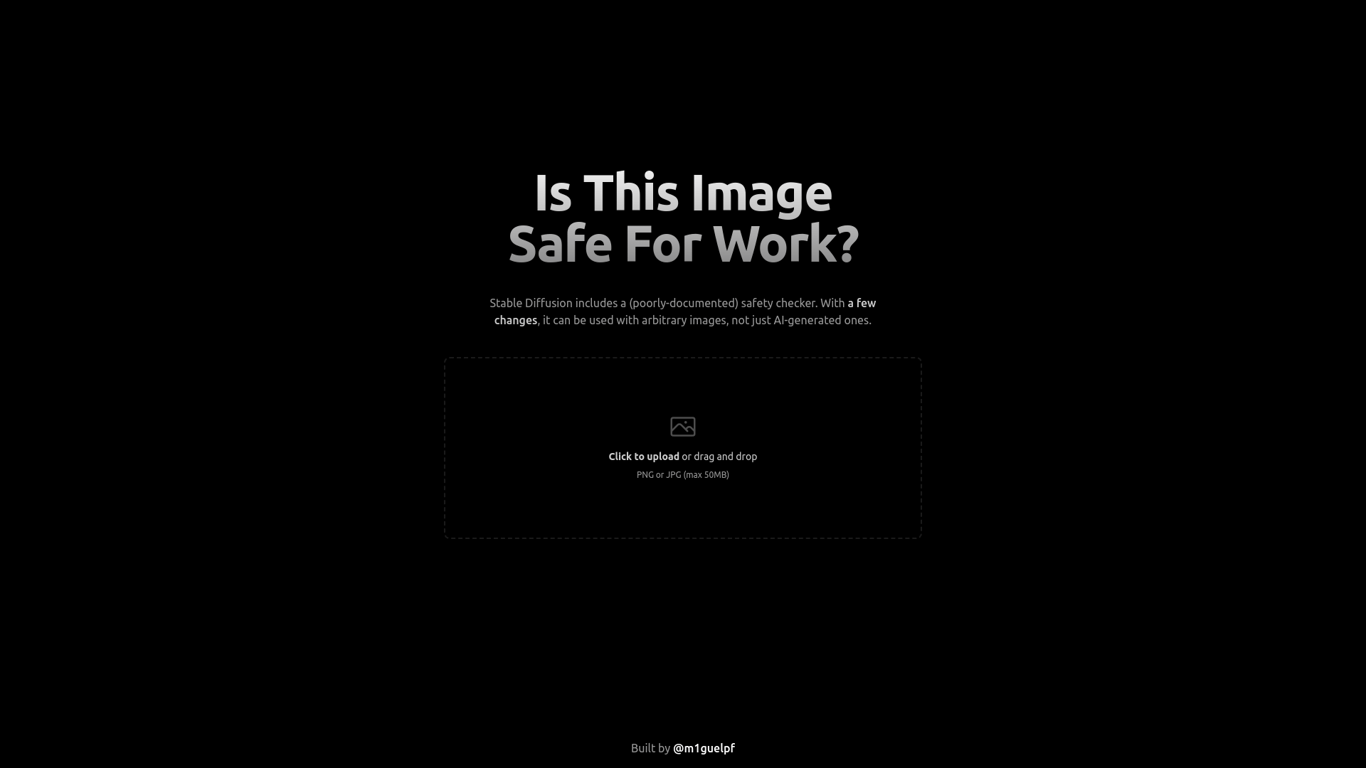 Is This Image NSFW?