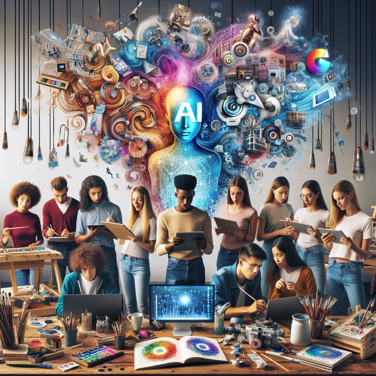 Young Creatives Embrace AI: Navigating the Future of Art and Technology
