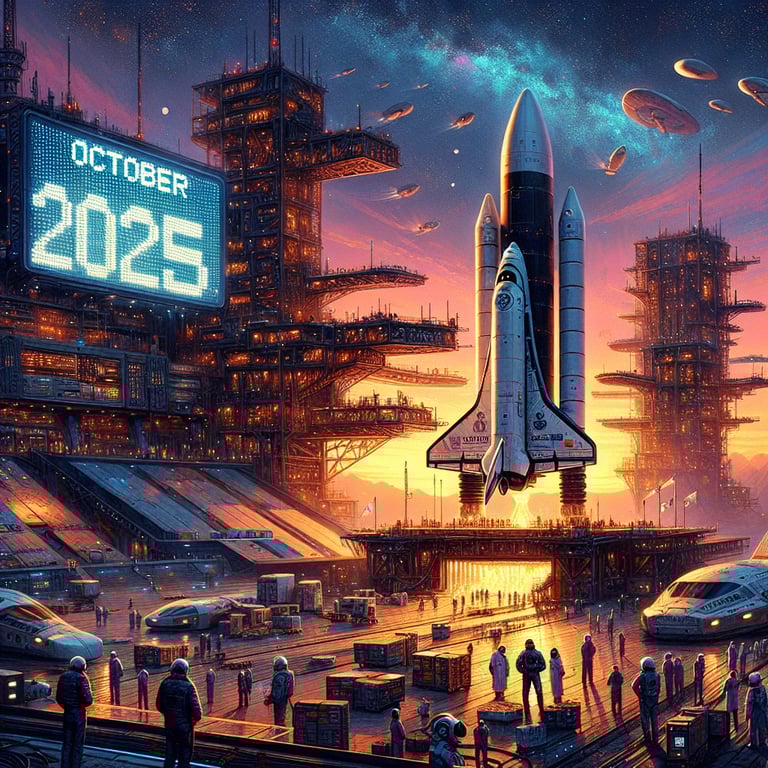 Final Countdown: SpaceX's Last Starship V2 Rocket Set for October 2025 Launch