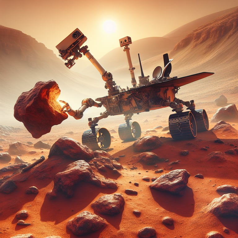 NASA Perseverance Rover Discovers Mysterious Rock Formations on Mars!