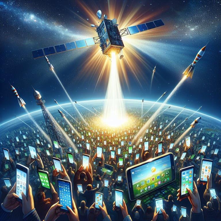 Sky's the Limit: O2 Launches Europe's First Satellite-to-Smartphone Service