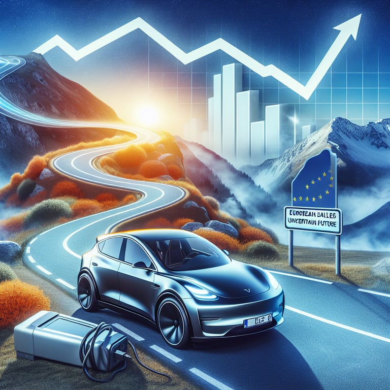 Tesla's European Sales Slump: A Case of Bumpy Roads Ahead