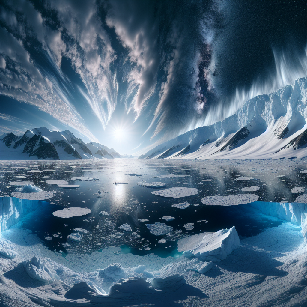 Arctic Ice Crumbles to Record Low at Winter's Peak