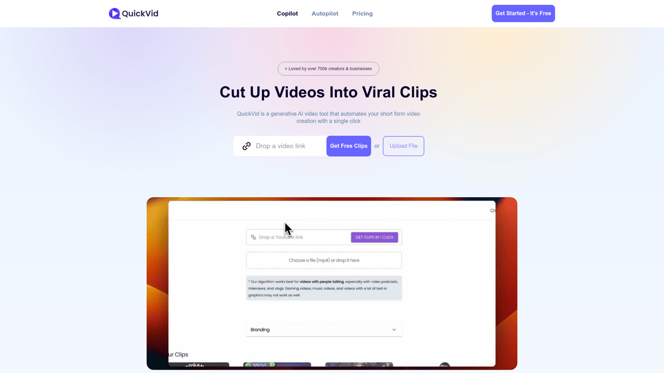 QuickVid screenshot