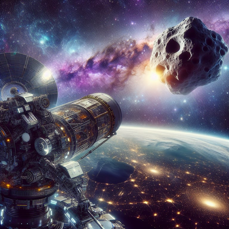 NASA Takes Aim at Asteroids: Keeping Earth Safe with DART and Tracking Efforts