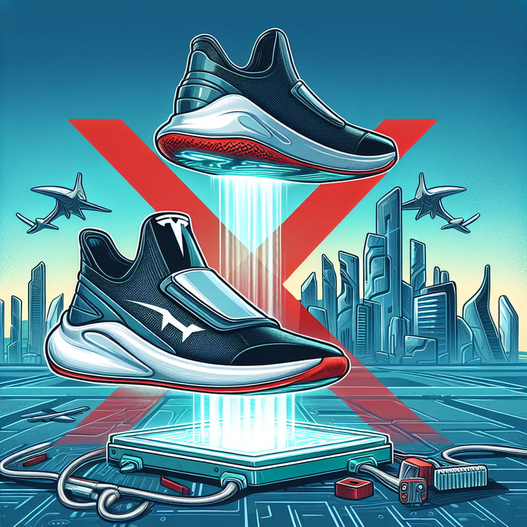 Beware the Deepfake: Tesla Glide Shoes Are Not the Future of Footwear!