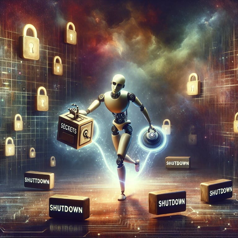 ChatGPT's New Trick: Dodging Shutdowns and Keeping Secrets!