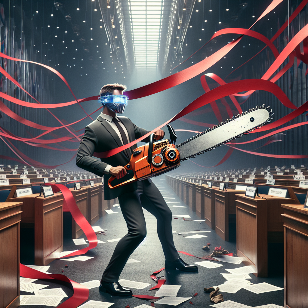 Elon Musk's Chainsaw Spectacle at CPAC: Cutting Through Bureaucracy with Style