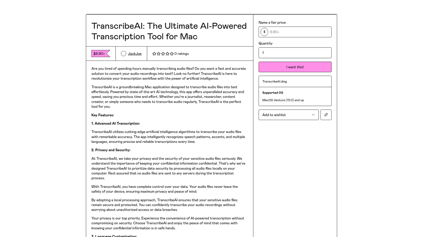 TranscribeAI