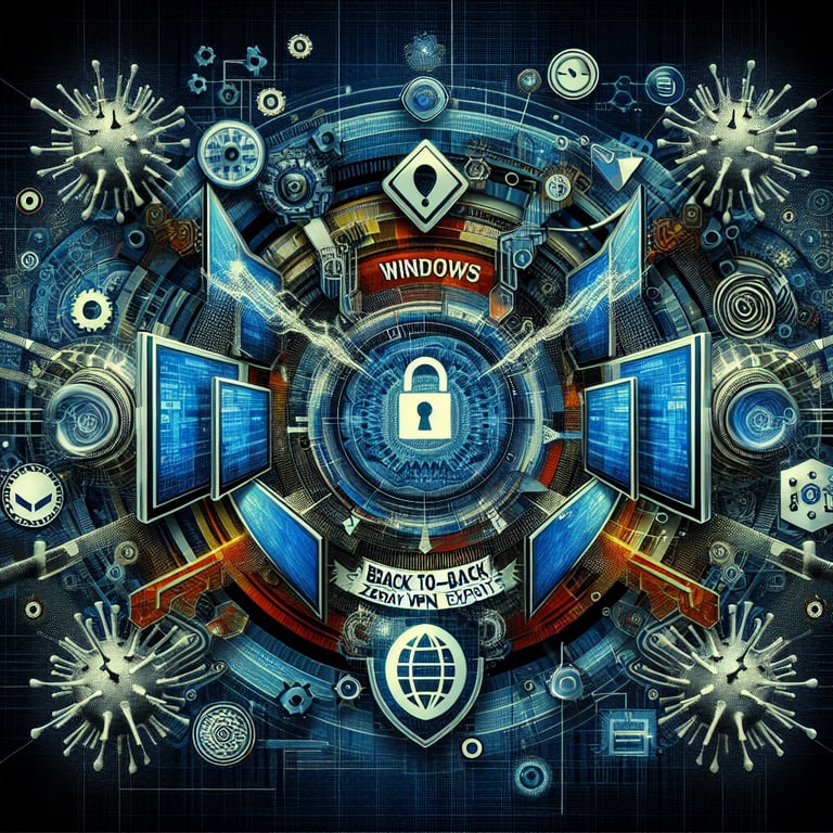 Cybersecurity Chaos: Windows Back-to-Back Zero-Day VPN Exploits!
