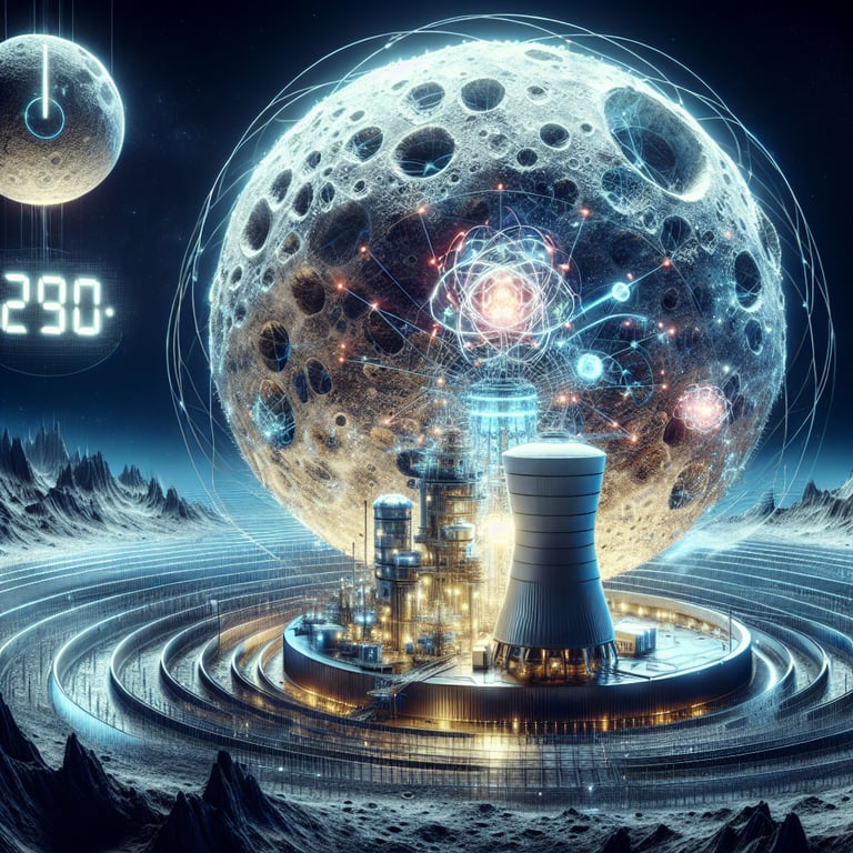 NASA Aims to Outpace Global Rivals with a Lunar Nuclear Powerhouse by 2030!