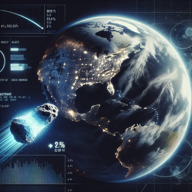 Probability of Asteroid 2024 YR4 Hitting Earth Increases to 2.6%