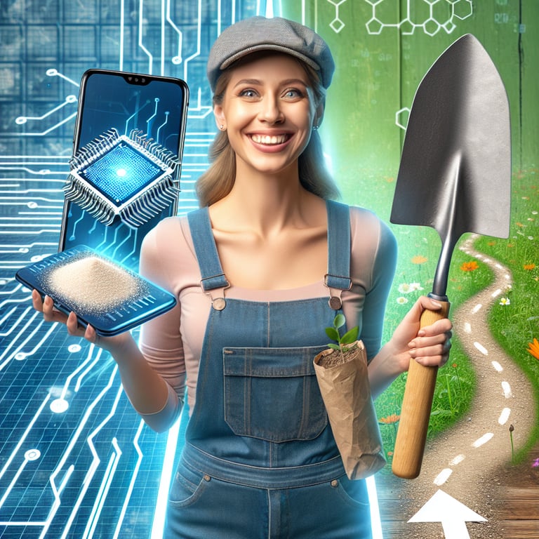 Tech to Trowel: Millennial Woman's Surprising Career Shift
