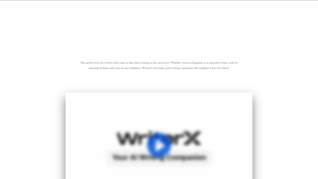 Thumbnail image for WriterX