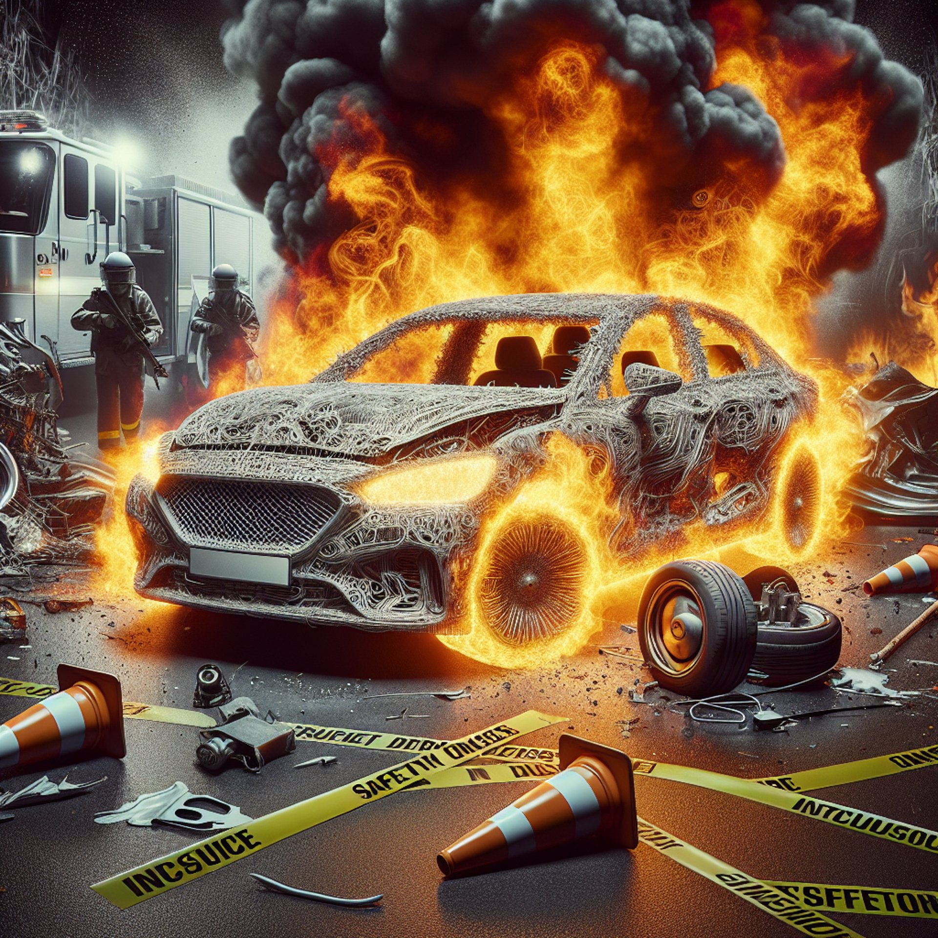 Tesla Driver's Tragic Fiery Crash Raises Serious Safety Concerns