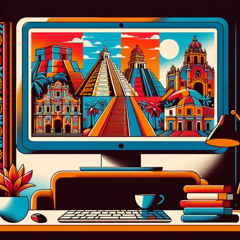 Explore Mexico's Architectural Wonders from Home!