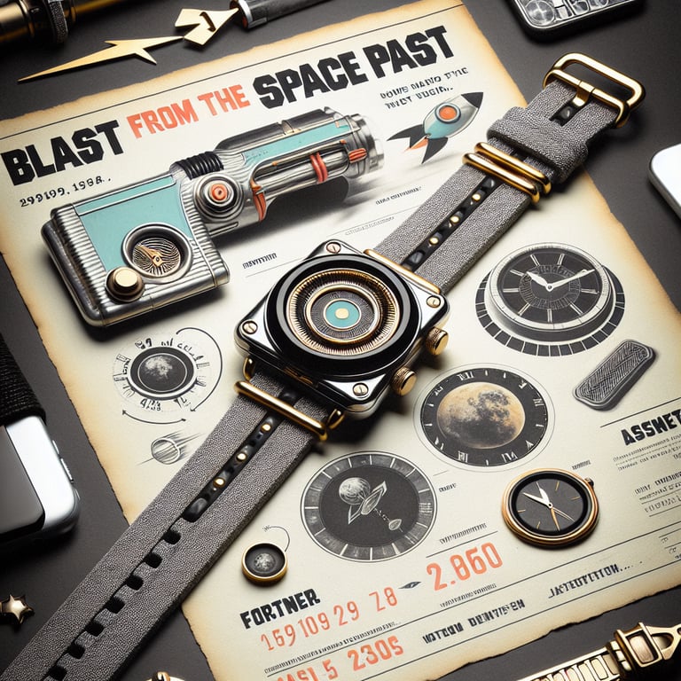 Blast from the Space Past: Forstner's Iconic Komfit Bracelet Now Enhances Your Apple Watch!