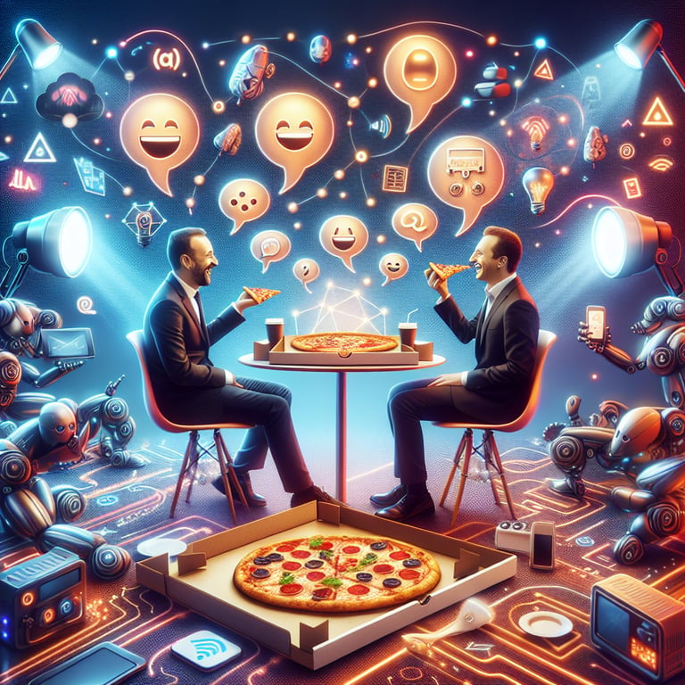Elon Musk and AI Exec's Humorous Pizza Banter Lights Up the Tech World!