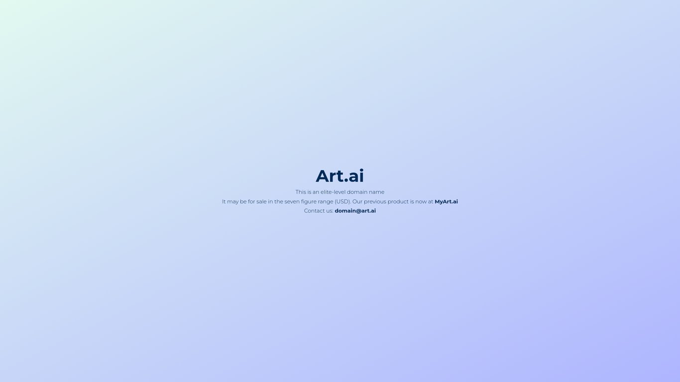 Thumbnail image for Art.ai