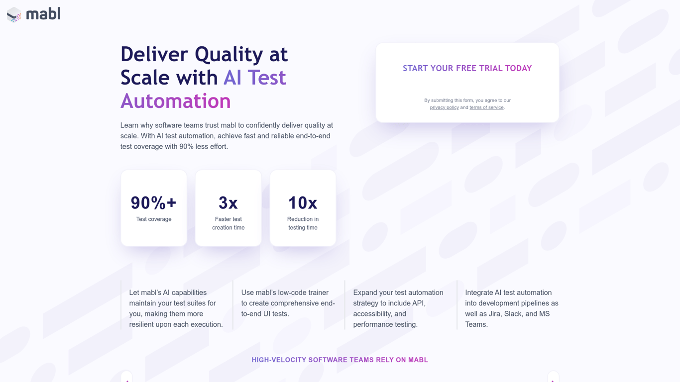 AI Test Automation | mabl