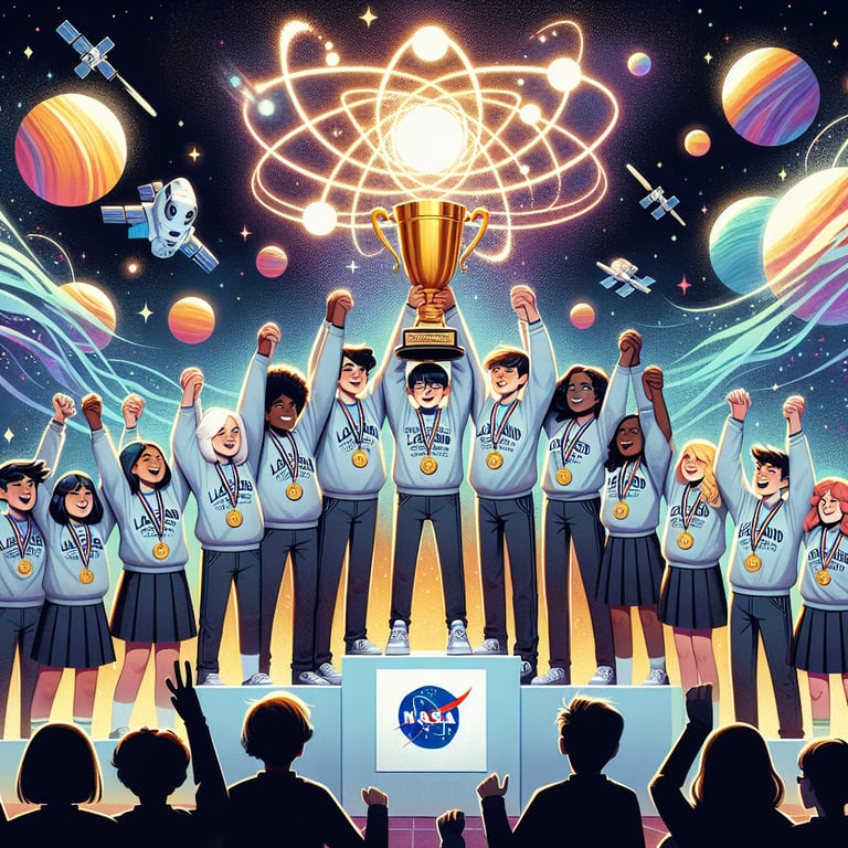 Lakeland High School Students Aim for the Stars with NASA Challenge Win