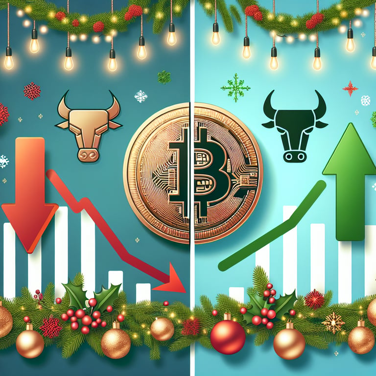 Crypto Stocks Slip as Financials Shine in Holiday Week