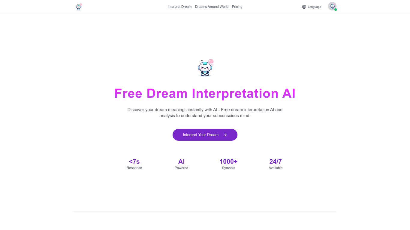 Dream Interpretation AI