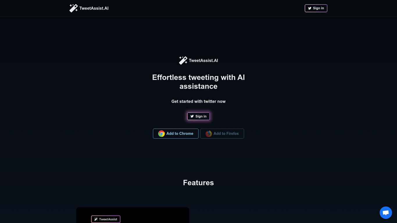 Thumbnail image for TweetAssist.AI