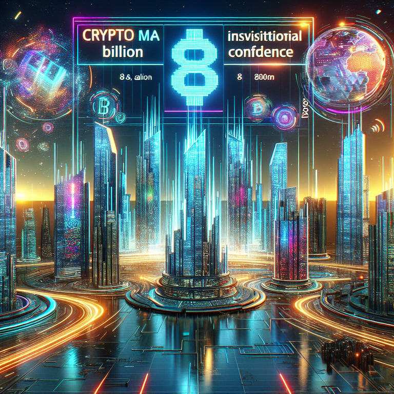 Crypto M&A Reaches Record $8.6 Billion in 2025: The Institutional Confidence Boom