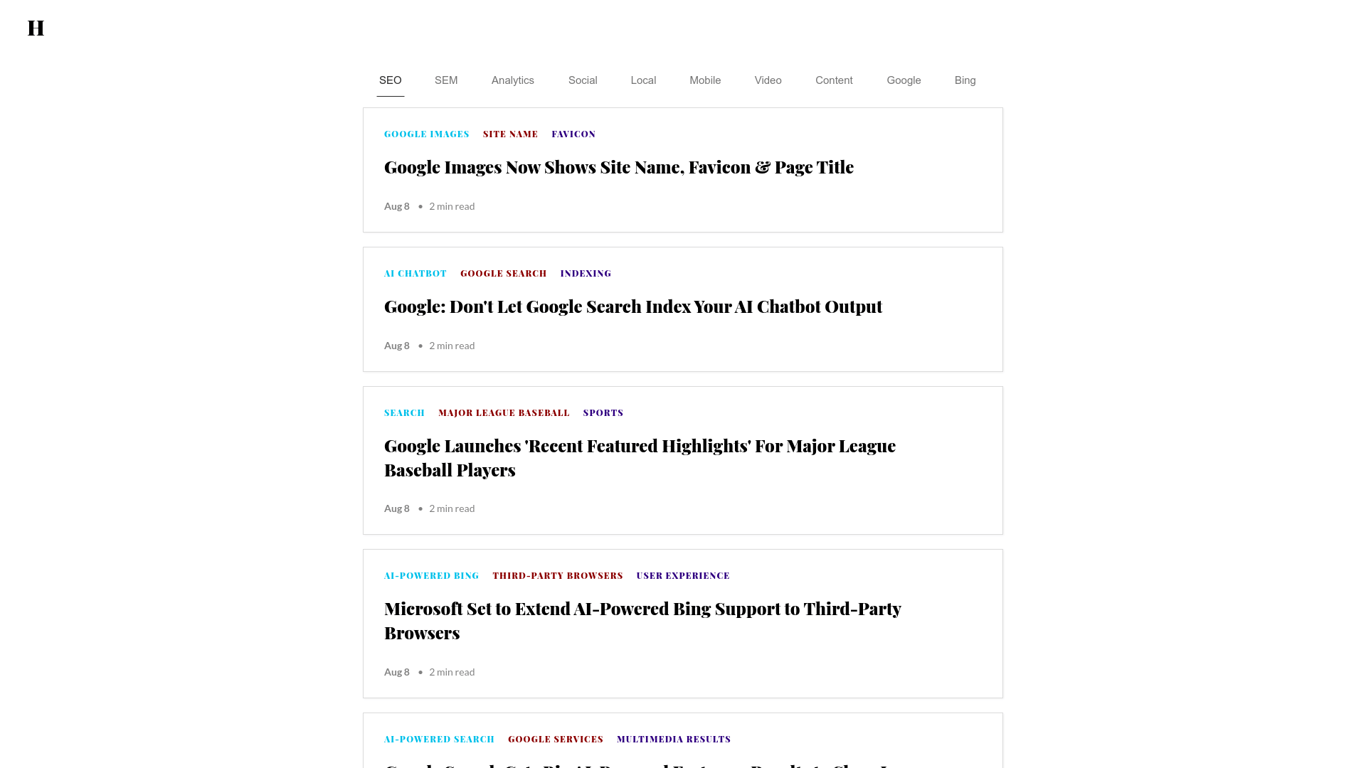 SEO News Hub