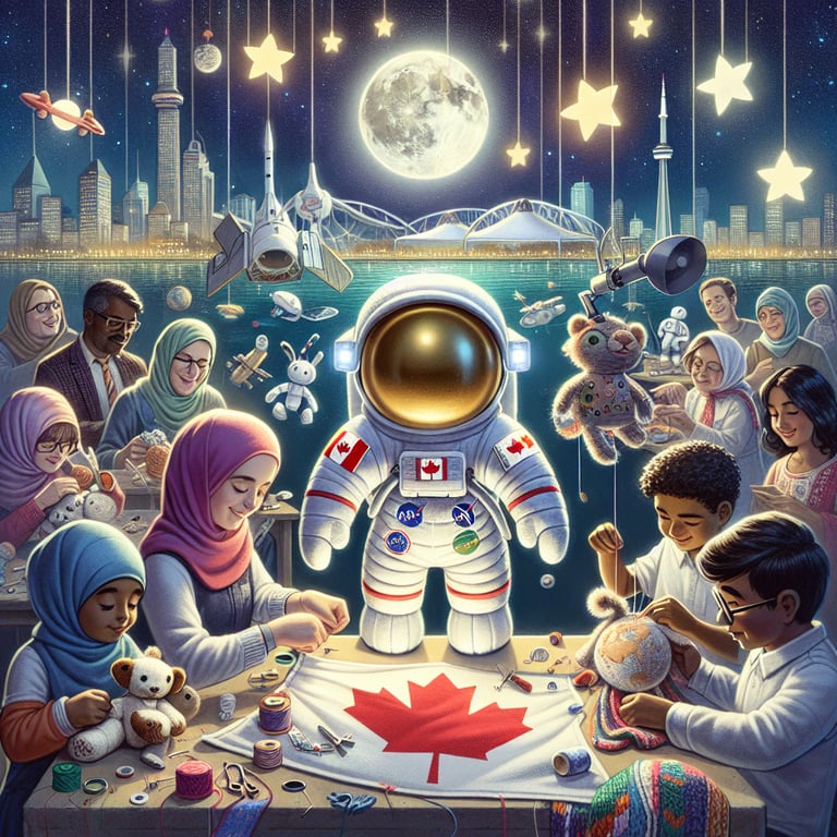Canadians Reach for the Stars: Finalists in NASA's Plush Toy Contest for Artemis II Moon Mission!