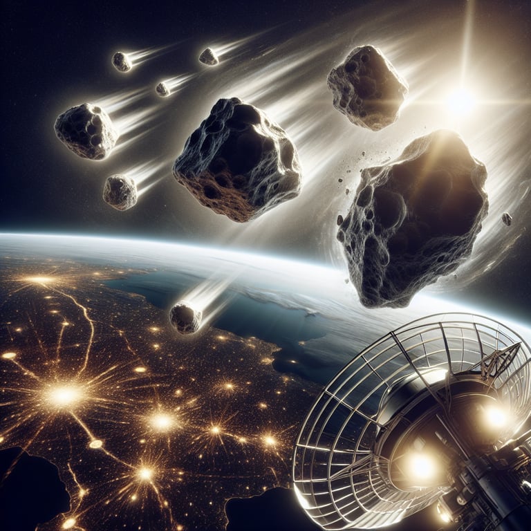 Asteroids Ahoy: NASA Tracks Five 'Near' Misses with Earth!
