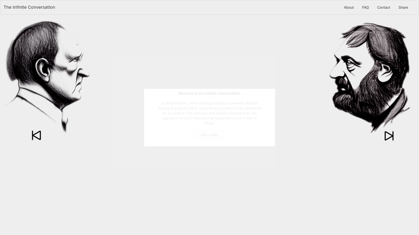 Thumbnail image for The Infinite Conversation