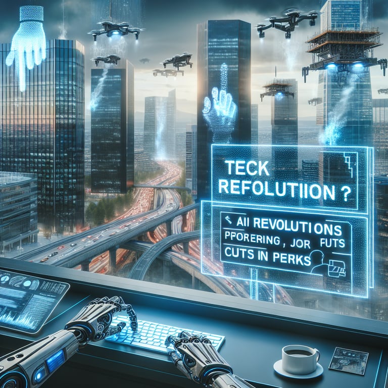Tech Industry Faces 2025 Turmoil: Layoffs, Perk Cuts, and AI Revolution