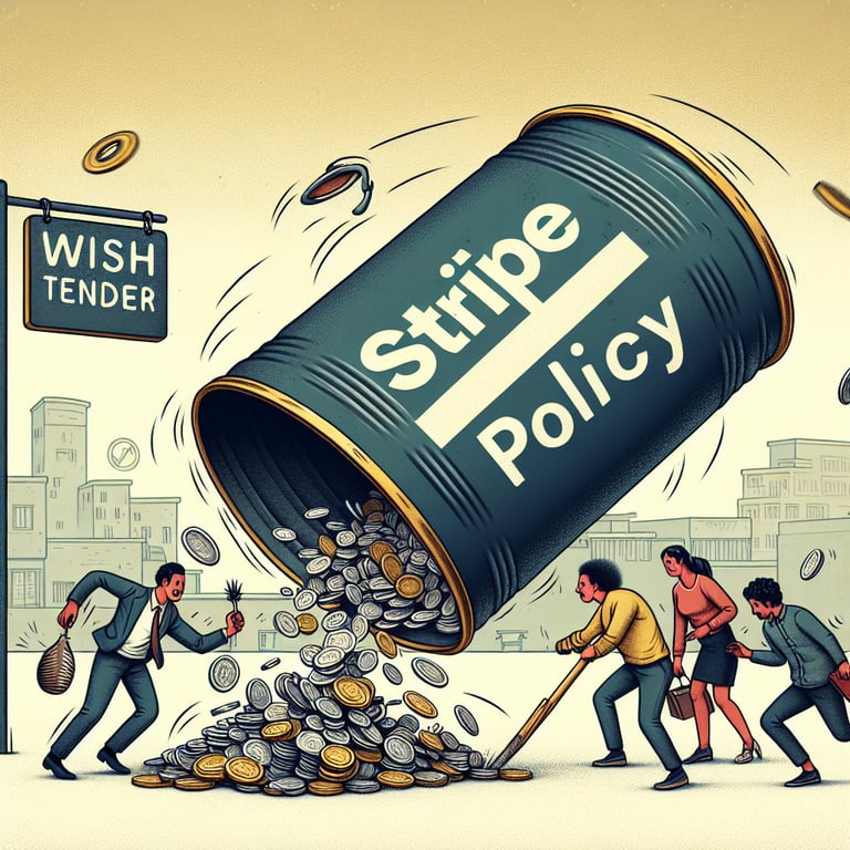 Stripe's Policy Shake-Up Leaves WishTender and Creators Scrambling