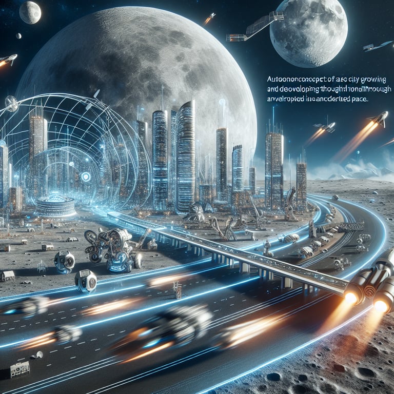 SpaceX Takes the Fast Lane to the Moon: Musk Aims for a 'Self-Growing City'