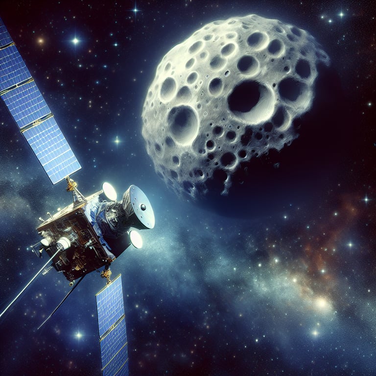 China's Tianwen 2 Snaps First Glimpse of Quasi-Moon!