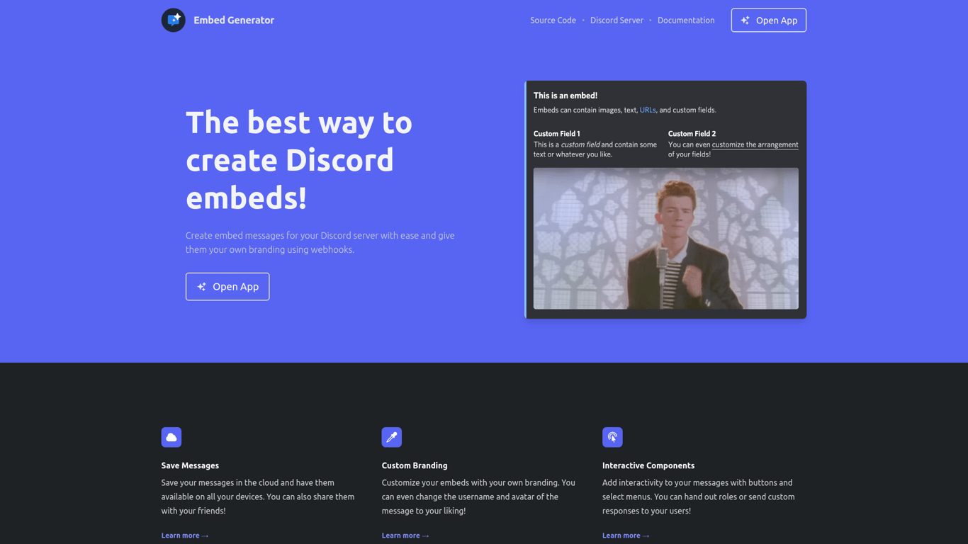 Embed Generator
