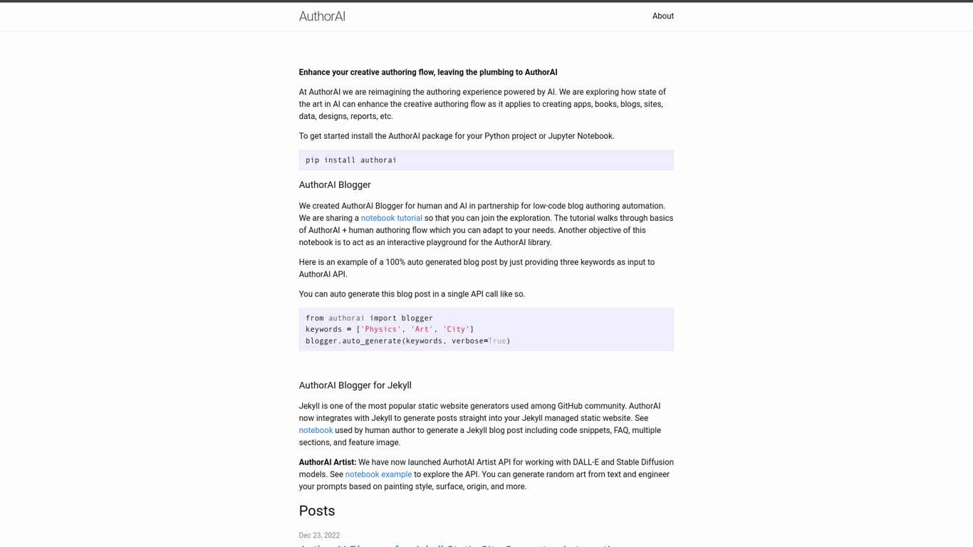 AuthorAI