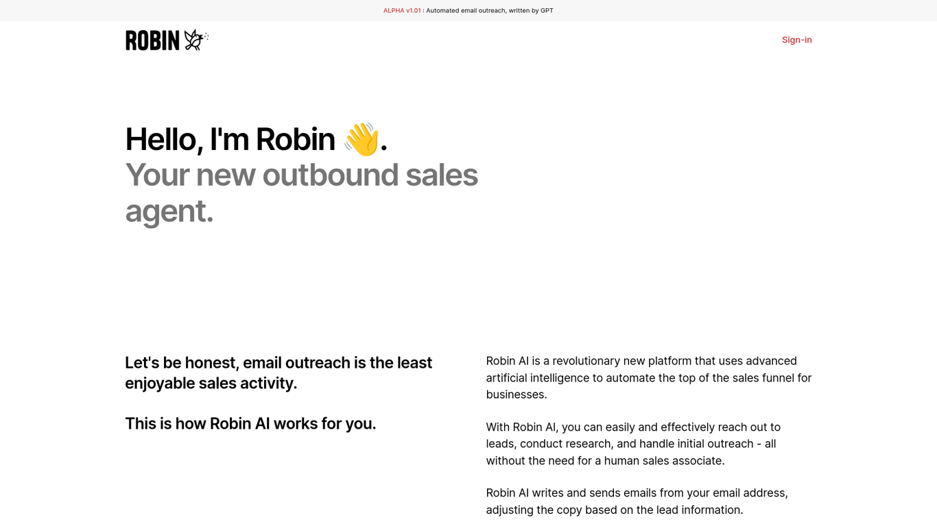 Thumbnail image for Robin AI