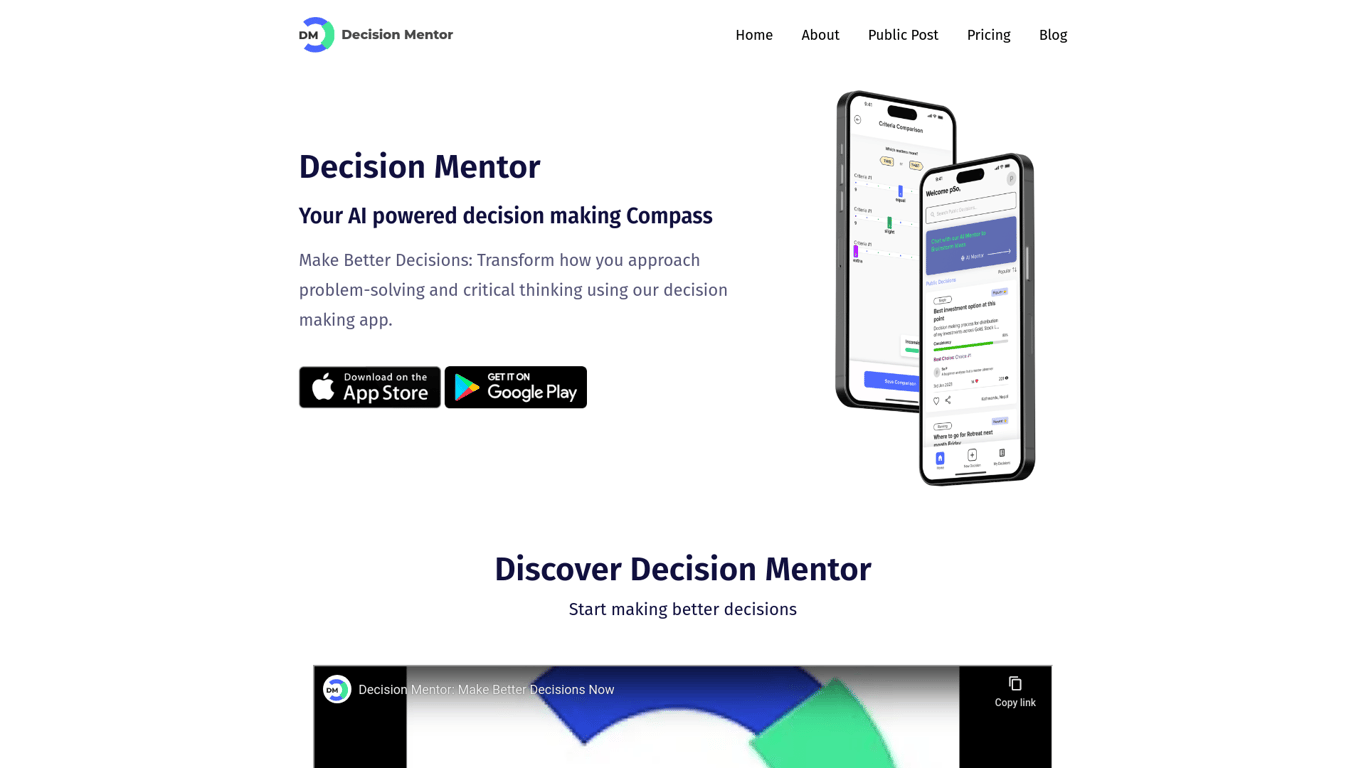 Decision Mentor