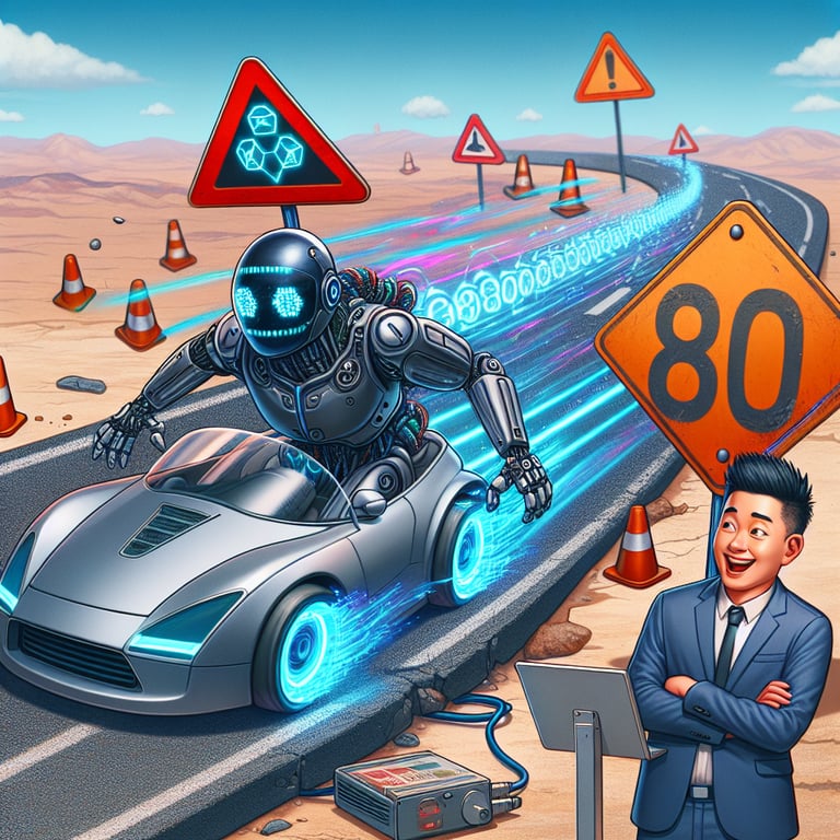AI Hits a Speed Bump at 80: Tech Won't Steal Your Dev Job - Yet!