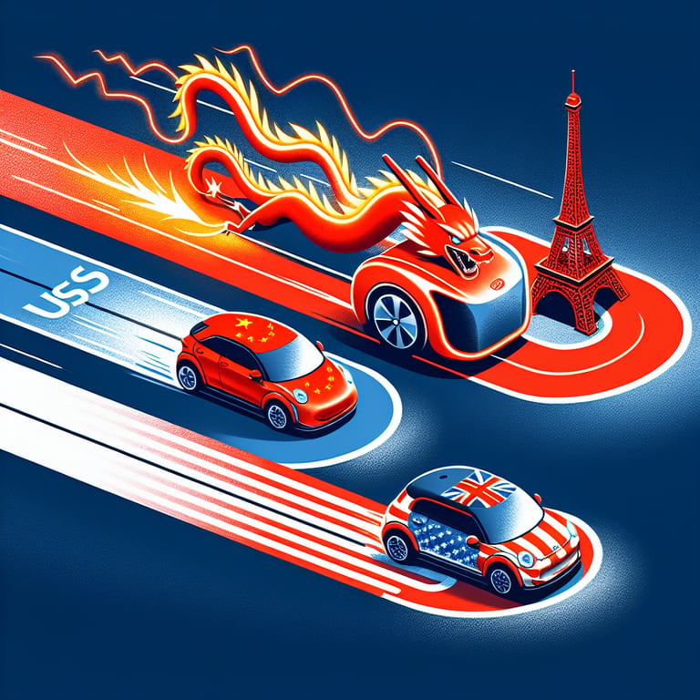 China's EV Market Zooms Ahead of US and Europe