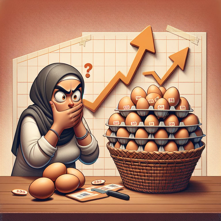 Eggs Through the Roof: Navigating the Shell Shock of Rising Prices
