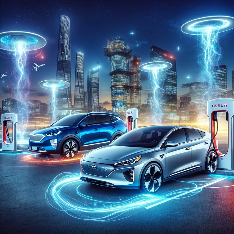 Hyundai Ioniq 9 and Kia EV9: Fast Charging Adventures with Tesla Superchargers