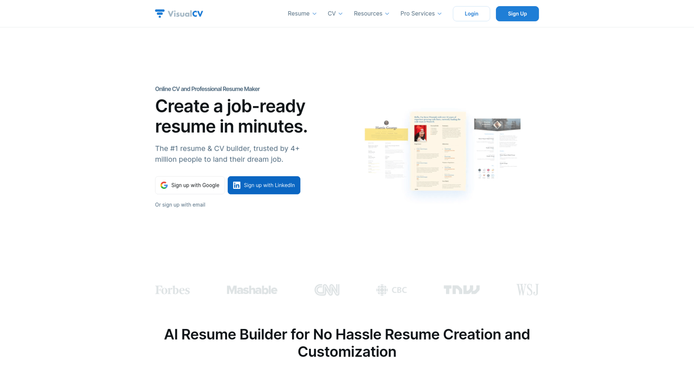 VisualCV